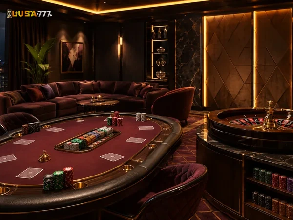 Banner utama Lusa777 dengan akses game online melalui perangkat desktop dan mobile