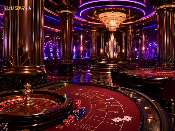 Pilihan game terpopuler Lusa777, termasuk Gold Trio 10000 dan Mahjong Ways 2